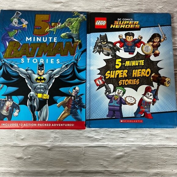 Scholastic Lego Super Heros and Batman 5 Minute Stories - Picture 1 of 8